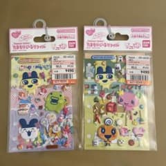 たまもりしーるリフィルぷっくりシール2種たまごっち青春スクールバースデー