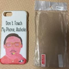 アイフォン7  ケース  保護フィルム付き★ほぼ新品のサムネイル