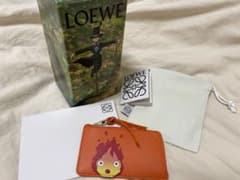 ロエベ ジブリコラボ カルシファー ミニウォレット 財布 新品未使用
