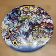 モンスト 6周年記念 缶バッジ スタンド付きのサムネイル