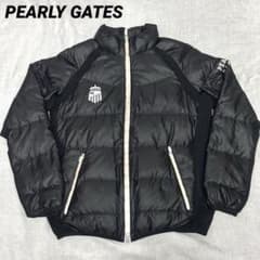 PEARLY GATES パーリーゲイツ ダウンジャケット 星地模様 ワッペン