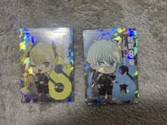 ホログラムアニメキャラクターシール2枚セットのサムネイル