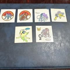 ポケモンパンシール 6枚セット 伝説のポケモン【Bセット】B品のサムネイル