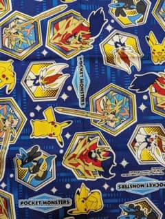 ポケモン 青 オックス生地 端切れ ポケットモンスターのサムネイル