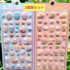 ぷくぷく 3D フロッキーステッカーセットのサムネイル