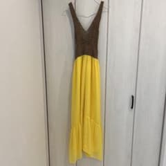 ニット×レース ワンピースのサムネイル