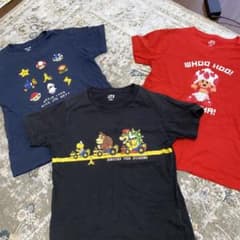 UNIQLO マリオ　Tシャツ　130 まとめ売りのサムネイル