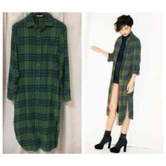 今期購入♡SLY♡チェックロングシャツのサムネイル