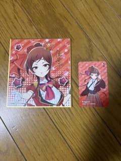 ゾンビランドサガEXPO 箔押しミニ色紙　全7種セット ゾンビランドサガEXPO ゆうぎり トレーディング箔押し ミニ色紙 カード