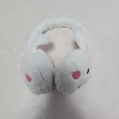 ウサギ　耳あて　イヤーマフ　子ども用　キッズ　うさぎ　中古品のサムネイル