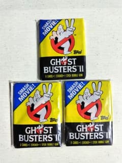 [미개봉] 고스트 버스터즈 2 Topps 3P