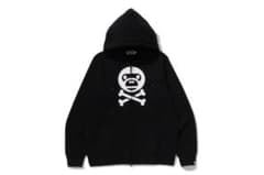A BATHING APE PIRATE STORE ジップパーカー L