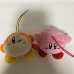 星のカービィ マスコットぬいぐるみ 2個セット カービィ ワドルディ プライズのサムネイル