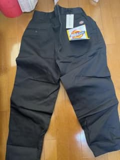 cootie dickies ワイドブラックチノパンツ 新品未使用 - メルカリ