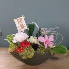 商談中　プリザーブドフラワーアレンジNo.201　お正月③ 商談中 プリザーブドフラワーアレンジNo.202 お正月④ - メルカリ