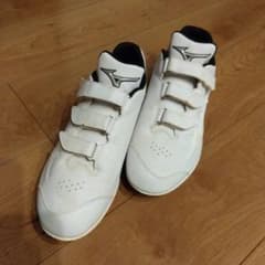 MIZUNO 野球 スパイク ホワイト ベルクロのサムネイル