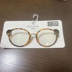 Fashion glasses ブルーライトカットメガネ べっ甲柄