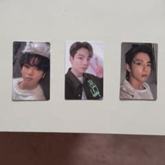 BTS ジョングク トレカ 3枚セット - メルカリ