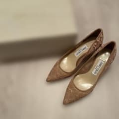 JIMMY CHOO レース パンプス 36のサムネイル