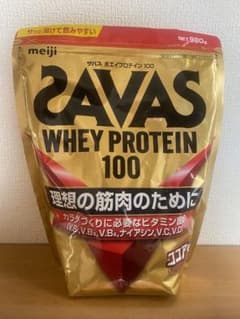 ザバス ホエイプロテイン100 ココア味のサムネイル