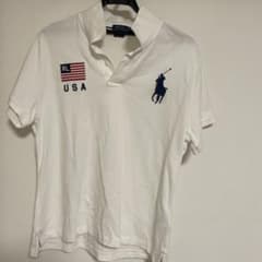 Polo Ralph Lauren USA ポロシャツ 白のサムネイル