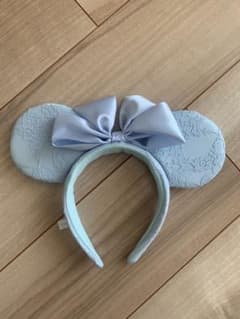 ディズニー ミニーカチューシャ 水色のサムネイル