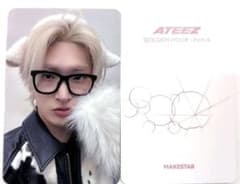 ATEEZ ミンギ トレカ MAKESTAR FLUFFYTEEZ ver. - メルカリ