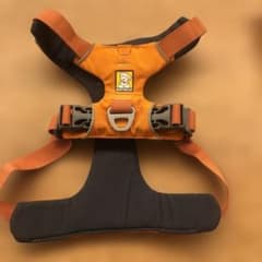 RUFFWEAR オレンジハーネス Sと犬服のサムネイル