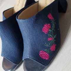 sugarsugar♡刺繍デニム♡サンダル♡のサムネイル