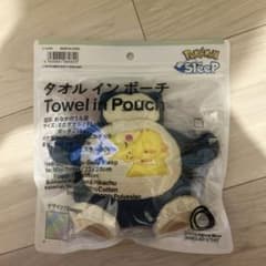 ファミマ　ポケモン　タオルインポーチ　カビゴン　ピカチュウのサムネイル