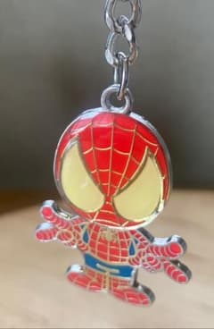 【USJ限定/廃盤】スパイダーマン メタルキーホルダー アメコミ デフォルメのサムネイル