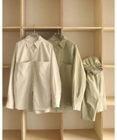 todayfulシャツ パンツ セットアップ カーキのサムネイル