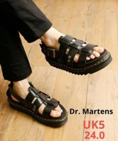 ドクターマーチン Dr. Martens TERRY UK5 - メルカリ