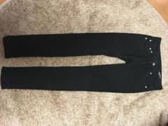 ブラックスキニーパンツ moussyのサムネイル