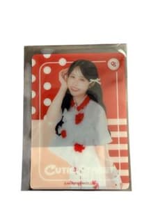 CUTIE STREET 사노 아이카 카와사가 스키쿠지 G상 클리어 카드