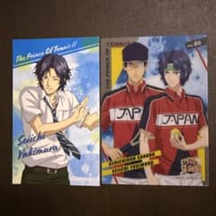 テニスの王子様 テニプリ 真田弦一郎 幸村精市 2点 クリアカード