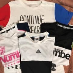 150㎝Ｔシャツ4枚＆短パン2枚＆水泳用パンツ1枚のサムネイル