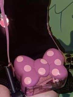 ディズニー ミニー リボン ポップコーンバケット 紫のサムネイル