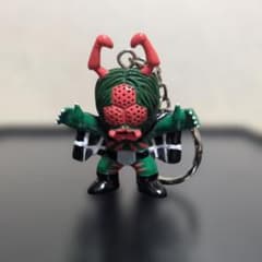 仮面ライダー くも男 キーホルダー　石森プロ　バンプレスト