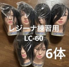 レジーナ　LC-60 　国家試験練習用ウィッグ8個セット 新品未開封 6体セット 練習用 カットウィッグ レジーナNO. LC-60 ②