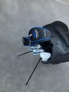 グローブ2つセット】Slazenger ジュニア ゴルフクラブ5本セット 