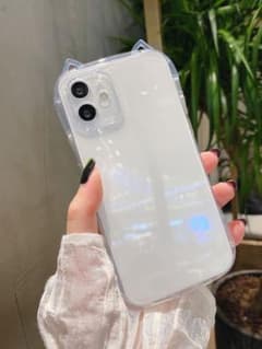 猫耳iPhone12スマホケースのサムネイル