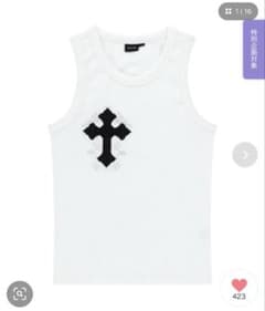 AAKAM タンクトップ　サイズ1 白のサムネイル