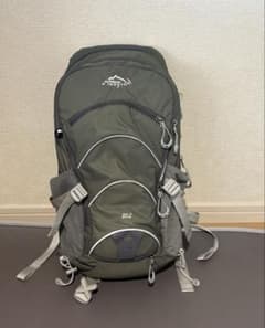 登山リュック 20L グレー おまけにランニングポーチのサムネイル