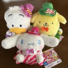 ナムコdeハロウィン2026～キャンディハウスファンタジー　ぬいぐるみ3種セット