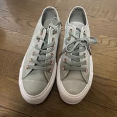 コンバース　カーキ　スニーカー　24cmのサムネイル