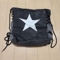 スタープリント ナップサック ブラックのサムネイル