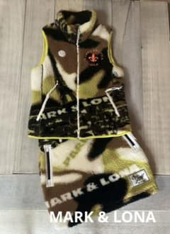 極美品MARK&LONA2022総柄 中綿・ダウン ボアセットアップ40 極美品MARK&LONA2022総柄 中綿・ダウン ボアセットアップ40 - メルカリ