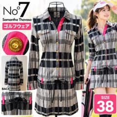 ☆美品 No.7 サマンサタバサ ゴルフ ワンピース 38 チェック - メルカリ