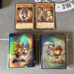 遊戯王 パワプロ コラボスリーブ 未開封 おまけ付きのサムネイル